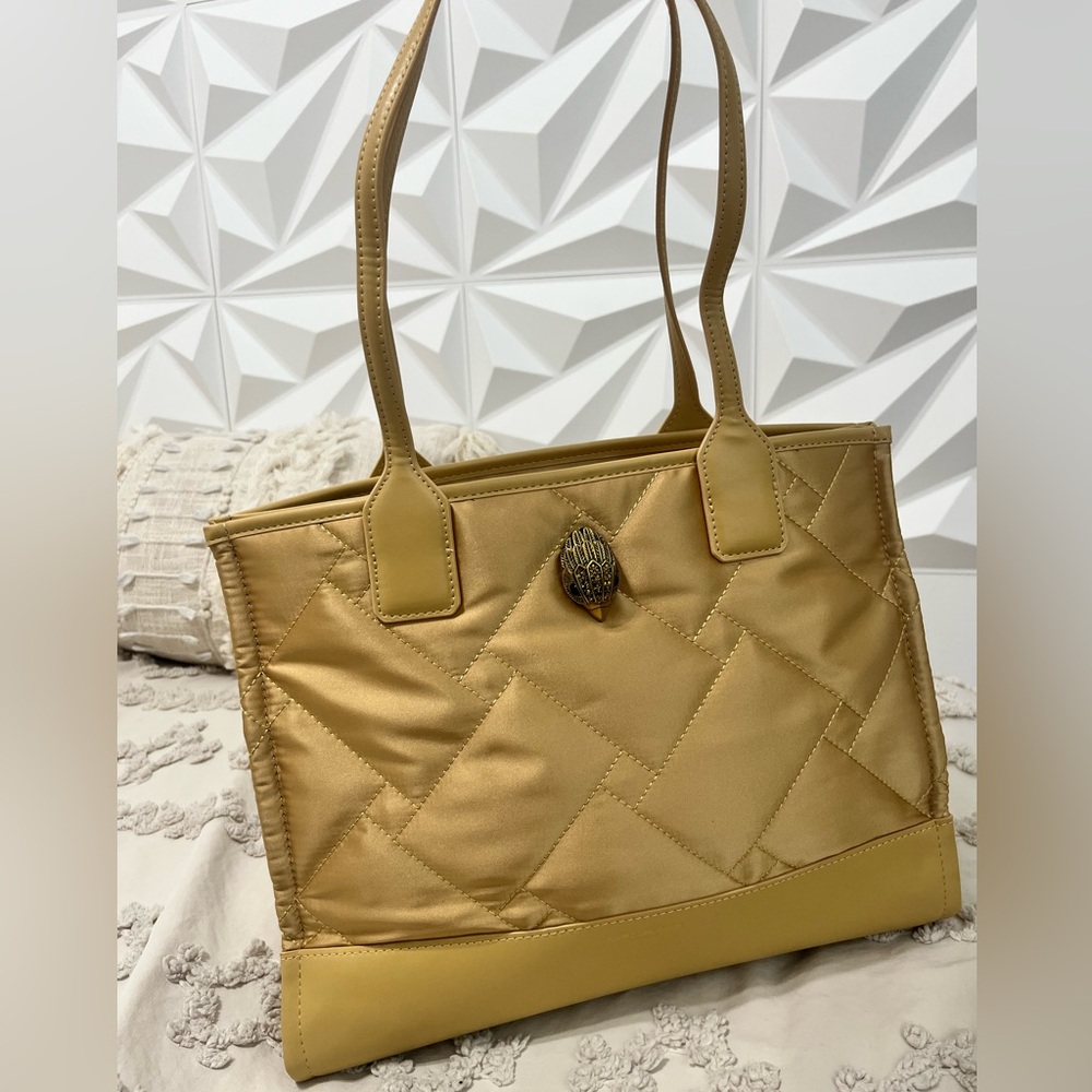 Kurt Geiger Gold Quilted Tote (Shopper Bag)